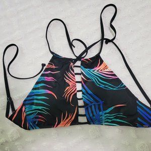 Victoria Secret Pink Athletic Halter Swim Top